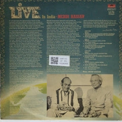 Mehdi Hassan - Live In India (Vinyl) (2)