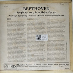 Pittsburgh Symphony Orchestra, William Steinberg - Beethoven: Symphony No. 7 in A Major (Vinyl)