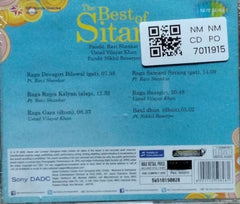 Pandit Ravi Shankar, Ustad Vilayat Khan, Pandit Nikhil Banerjee - The Best of Sitar (CD)