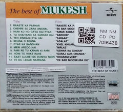 Mukesh - The Best of Mukesh (CD)
