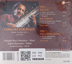 Ravi Shankar - Concert for Peace - Royal Albert Hall (CD) (2)