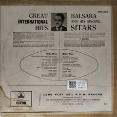 Balsara and His Singing Sitars - Great International Hits (Vinyl)