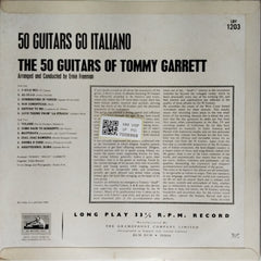 The 50 Guitars of Tommy Garrett - 50 Guitars Go Italiano (Vinyl)