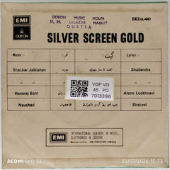 Shankar Jaikishan, Hansraj Bahl, Naushad - Silver Screen Gold (45-RPM)