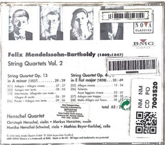 Henschel Quartet - String Quartets Vol. 2 (CD)
