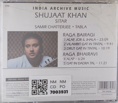 Shujaat Khan, Samir Chatterjee - Raga Bairagi / Bhairavi (CD)