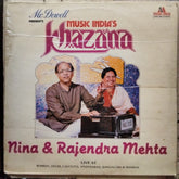 Nina & Rajendra Mehta - Nina & Rajendra Mehta (Live At Bombay, Delhi, Bangalore & Madras) (Vinyl)