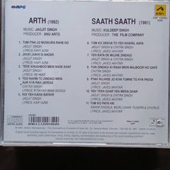 Jagjit Singh + Kuldeep Singh - Arth + Saath Saath (CD)