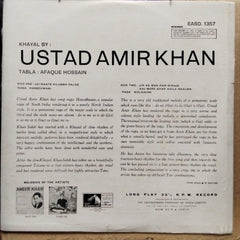 Ustad Amir Khan*, Afaque Hossain* - Raga • Hansdhwani ■ Raga • Malkauns (Vinyl)