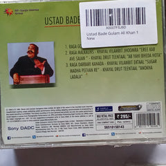 Bade Ghulam Ali Khan - Vocal (CD)