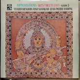 Yehudi Menuhin - Ravi Shankar - Jean-Pierre Rampal - Improvisations - West Meets East - Album 3 (Vinyl)