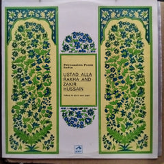 Ustad Alla Rakha* And Zakir Hussain - Percussion From India (Tabla In Solo And Duet) (Vinyl)