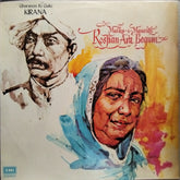 Roshan Ara Begum - A Tribute To Ustad Abdul Karim Khan (Vinyl)