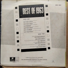 Various  - Best Of 1963 (Vinyl)