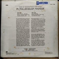 Pt. Mallikarjun Mansur - Raga Yemani - Bilawal (Vinyl)
