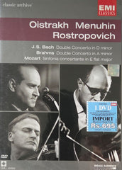 David Oistrakh, Yehudi Menuhin, Mstislav Rostropovich - Oistrakh, Menuhin, Rostropovich (Music-DVD)