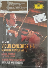 Gidon Kremer, Kim Kashkashian, Wiener Philharmoniker, Nikolaus Harnoncourt - Violin Concertos 1-5, Sinfonia Concertante (Music-DVD) (2)