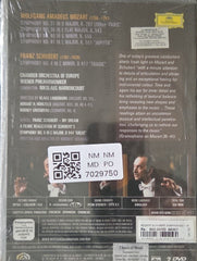 Nikolaus Harnoncourt - Mozart Symphonies Nos. 31, 39, 40, 41 / Schubert Symphony No. 4 (Music-DVD)