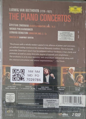 Krystian Zimerman, Wiener Philharmoniker, Leonard Bernstein - The Piano Concertos (Music-DVD)