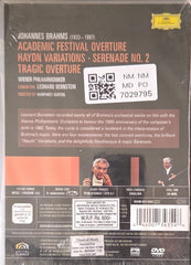 Leonard Bernstein - Brahms: Academic Festival Overture, Haydn Variations, Serenade No. 2, Tragic Overture (Music-DVD)