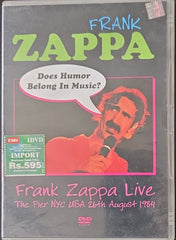Frank Zappa - Frank Zappa Live: The Pier NYC USA 26th August 1984 (Music-DVD)
