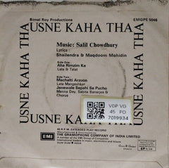 Salil Chowdhury - Usne Kaha Tha (45-RPM)