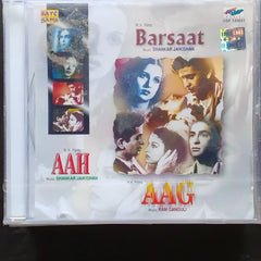Shankar Jaikishan + Ram Ganguli - Barsaat + Aah + Aag (CD)