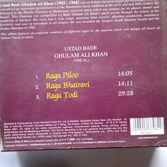 Bade Ghulam Ali Khan - Classical Encounter (CD)