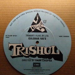 Khayyam - Trishul (45-RPM)