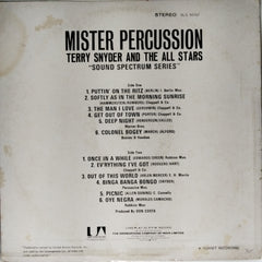 Terry Snyder And The All Stars  - Mister Percussion (Vinyl)