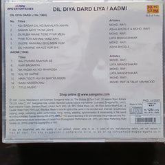 Naushad - Dil Diya Dard Liya + Aadmi (CD)