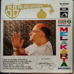 S. Balachander - Marvellous Melakarta Melodies - Album 2 (Vinyl)