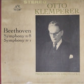 Otto Klemperer, Philharmonia Orchestra - Beethoven: Symphony No. 8 & Symphony No. 1 (Vinyl)