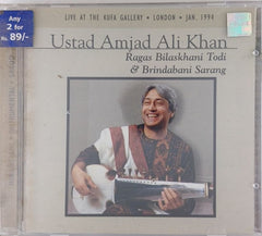 Ustad Amjad Ali Khan - Ragas Bilaskhani Todi & Brindabani Sarang (CD)