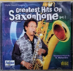 K. Mahendra - Greatest Hits On Saxophone Vol-2 (CD)