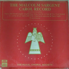 The Royal Choral Society - The Malcolm Sargent Carol Record (Vinyl)