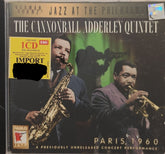 Cannonball Adderley Quintet - Jazz at the Philharmonic: Paris, 1960 (CD)