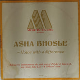 Asha Bhosle - Voice with a difference (Vinyl)