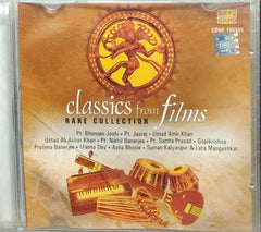 Pt. Bhimsen Joshi, Pt. Jasraj, Ustad Amir Khan, Ustad Ali Akbar Khan, Pt. Nikhil Banerjee, Pt. Samta Prasad, Gopikrishna, Protima Banerjee, Manna Dey, Asha Bhosle, Suman Kalyanpur, Lata Mangeshkar - Classics from Films - Rare Collection (CD)