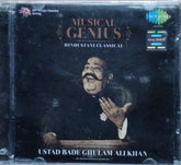 Ustad Bade Ghulam Ali Khan - Musical Genius - Hindustani Classical (CD)