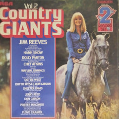 Jim Reeves, Hank Snow, Dolly Parton, Chet Atkins, Waylon Jennings, Dottie West, Don Gibson, Skeeter Davis, Jerry Reed, Porter Wagoner, Floyd Cramer - Country Giants Vol. 2 (Vinyl) (2)