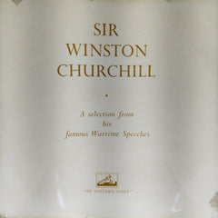 Sir Winston Churchill - A Selection from His Famous Wartime Speeches (Vinyl)