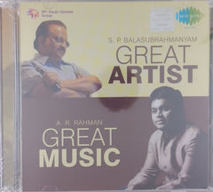 S P Balasubramaniyam, A. R. Rahman - Great Artist, Great Music (CD)
