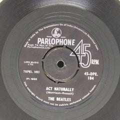 The Beatles - Act Naturally / Yesterday (45-RPM)