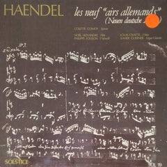 G.F. Haendel - Les Neuf "Airs Allemands" (Neuen Deutsche Arien) (Vinyl)