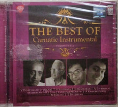 V Doreswamy Iyengar, T N Krishnan, N Ravikiran, U Shrinivas, Mambalam MKS Siva, Kadri Gopalnath, A Kanyakumari, N Ramani, S Shashank - The Best Of Carnatic Instrumental Volume 1 & 2 (CD) (2)