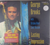 George Brooks, Krishna Bhatt, Zakir Hussain - Lasting Impression (CD)