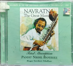 Pandit Nikhil Banerjee - Navratna The Great Masters (CD)