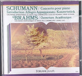 Robert Schumann, Johannes Brahms, Henri Goraieb, Orchestre Symphonique de Radio Télé Luxembourg - Concerto pour Piano / Ouverture Académique (CD)