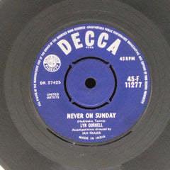 Lyn Cornell - Never on Sunday (45-RPM)